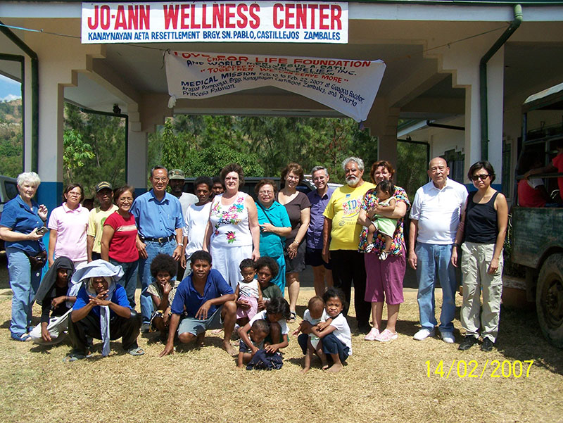Love for Life Foundation Medical Mission at the Jo-Ann Wellness Center Kanaynayan Aeta Resettlement